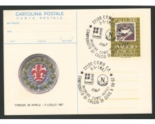 1987 - LOTTO/13767 - ITALIA - INCONTRO COMO/NAPOLI - ANNULLO