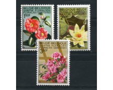 1970 - LOTTO/14023 - BELGIO - 4° MOSTRA FLOREALE - 3v. NUOVI