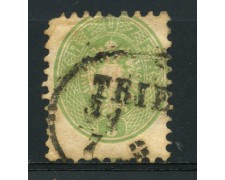 1863/64 - LOTTO/14122 - AUSTRIA - 3 Kr. VERDE - USATO 1863/64 - LOTTO/14122 - AUSTRIA - 3 Kr. VERDE - USATO