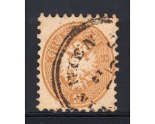 1863/64 - LOTTO/14137 - AUSTRIA - 15 Kr. BISTRO - USATO 1863/64 - LOTTO/14137 - AUSTRIA - 15 Kr. BISTRO - USATO