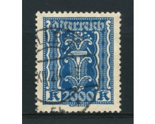 1923/24 - LOTTO/14249 - AUSTRIA - 2000 Kr. AZZURRO - USATO 1923/24 - LOTTO/14249 - AUSTRIA - 2000 Kr. AZZURRO - USATO
