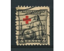 1931 - LOTTO/14583 - STATI UNITI - 2c. CROCE ROSSA - USATO 1931 - LOTTO/14583 - STATI UNITI - 2c. CROCE ROSSA - USATO