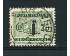 1944 - LOTTO/14851 - RSI - 25 CENT. SEGNATASSE - USATO 1944 - LOTTO/14851 - RSI - 25 CENT. SEGNATASSE - USATO