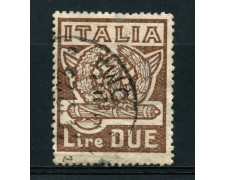 1923 - LOTTO/14997 - REGNO - 2 LIRE MARCIA SU ROMA - USATO
