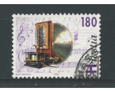 1996 - LOTTO/15225 - SVIZZERA - 180c. BICENTENARIO CARILLON - USATO