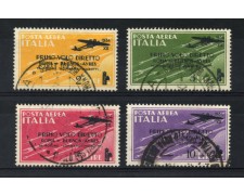 1934 - REGNO - VOLO ROMA-BUENOS AIRES - 4 VALORI - USATI - LOTTO/15288