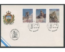 1991 - SAN MARINO - NATALE - BUSTA FDC 1991 - SAN MARINO - NATALE - BUSTA FDC