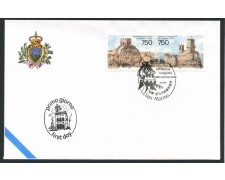 1996 - SAN MARINO - RAPPORTI CON LA CINA - BUSTA FDC 1996 - SAN MARINO - RAPPORTI CON LA CINA - BUSTA FDC