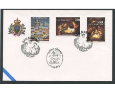 1993 - SAN MARINO - NATALE - BUSTA FDC - LOTTO/15301 1993 - SAN MARINO - NATALE - BUSTA FDC - LOTTO/15301