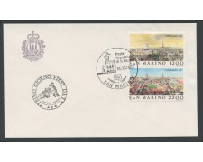 1987 - LOTTO/15342 - SAN MARINO - ESPOSIZIONE HAFNIA - BUSTA FDC