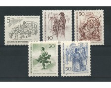 1969 - LOTTO/15531 - BERLINO - FIGURE CARATTERISTICHE  5v. - NUOVI
