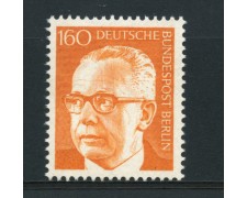 1970 - LOTTO/15544 - BERLINO - 1.60p.  PREDIDENTE HEINEMANN - NUOVO