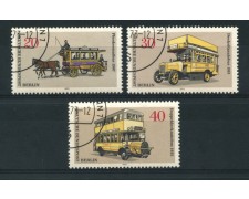 1973 - LOTTO/15563U - BERLINO - STORIA DEI TRASPORTI 3v. - USATI