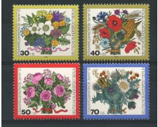 1974 - LOTTO/15573 - BERLINO - BENEFICENZA FIORI 4v. - NUOVI