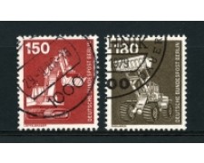 1979 - LOTTO/15631U - BERLINO - INDUSTRIA E TECNICA 2V. - USATI 1979 - LOTTO/15631U - BERLINO - INDUSTRIA E TECNICA 2V. - USATI