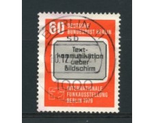 1979 - LOTTO/15633U - BERLINO - ESPOSIZIONE RADIO TELEVISIONE - USATO 1979 - LOTTO/15633U - BERLINO - ESPOSIZIONE RADIO TELEVISIONE - USATO