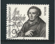1979 - LOTTO/15636U - BERLINO - MOSES MENDELSSHON - USATO 1979 - LOTTO/15636U - BERLINO - MOSES MENDELSSHON - USATO