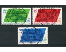 1980 - LOTTO/15643U - BERLINO - AIUTO ALLO SPORT 3v. - USATI 1980 - LOTTO/15643U - BERLINO - AIUTO ALLO SPORT 3v. - USATI