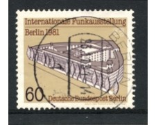 1981 - LOTTO/15659U - BERLINO - ESPOSIZIONE TELECOMUNICAZIONI - USATO