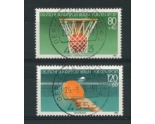 1985 - LOTTO/15694U - BERLINO - AIUTO ALLO SPORT 2v. - USATI