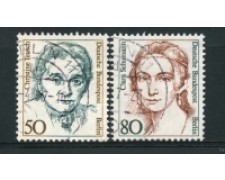 1986 - LOTTO/15717U - BERLINO - DONNE CELEBRI 2v. - USATI