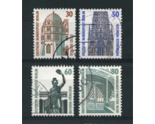 1987 - LOTTO/15731U - BERLINO - MONUMENTI CELEBRI 4v. - USATI