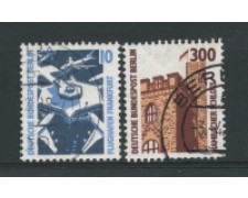 1988 - LOTTO/15733U - BERLINO - MONUMENTI FAMOSI 2v. - USATI