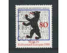 1988 - LOTTO/15734U - BERLINO - CITTA' DELLA CULTURA EUROPEA - USATO