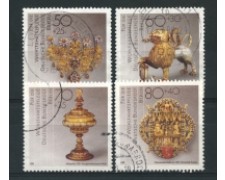 1988 - LOTTO/15742U - BERLINO - BENEFICENZA OPERE D'ARTE 4v. - USATI