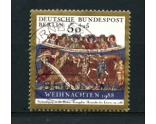 1988 - LOTTO/15746U - BERLINO - NATALE MINIATURA - USATO