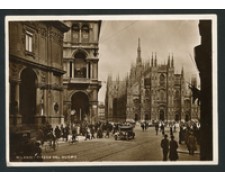 MILANO - LOTTO/16965 - 1939 PIAZZA DEL DUOMO MILANO - LOTTO/16965 - 1939 PIAZZA DEL DUOMO