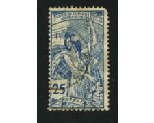 1900 - LOTTO/1701C - SVIZZERA - 25c. U.P.U. - USATO 1900 - LOTTO/1701C - SVIZZERA - 25c. U.P.U. - USATO
