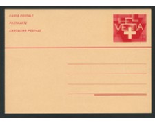LOTTO/17143 - SVIZZERA - 40c. CARTOLINA POSTALE ORDINARIA - NUOVA LOTTO/17143 - SVIZZERA - 40c. CARTOLINA POSTALE ORDINARIA - NUOVA