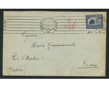 1938 - LOTTO/17330 - GERMANIA - 25p. ZEPPELIN POSTA AEREA - SU BUSTA PER L'ITALIA 1938 - LOTTO/17330 - GERMANIA - 25p. ZEPPELIN POSTA AEREA - SU BUSTA PER L'ITALIA