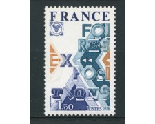 1976 - LOTTO/17401 - FRANCIA - FIERE E ESPOSIZIONI - NUOVO