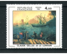 1982 - LOTTO/17497 - FRANCIA - 4 Fr. GELLEE  IMBARCO - NUOVO