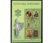 1983 - LOTTO/17546 - VATICANO - COLLEZIONI VATICANE IN USA - FOGLIETTO III° 1983 - LOTTO/17546 - VATICANO - COLLEZIONI VATICANE IN USA - FOGLIETTO III°