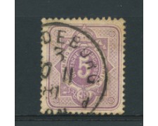 1880  - LOTTO/17670 - GERMANIA IMPERO - 5 PFENNIG LILLA - USATO