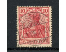 1902 - LOTTO/17685 - GERMANIA - 10p. ROSSO - USATO