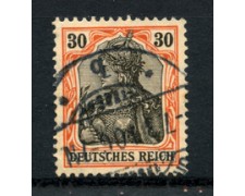1902 - LOTTO/17688 - GERMANIA - 30p. ROSSO E NERO - USATO