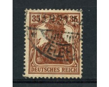 1916/20 - LOTTO/17712 - GERMANIA - 35p. BRUNO ROSSO - USATO 1916/20 - LOTTO/17712 - GERMANIA - 35p. BRUNO ROSSO - USATO