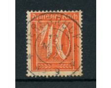 1921 - LOTTO/17748 - GERMANIA REICH - 40p. ROSSO ARANCIO - USATO 1921 - LOTTO/17748 - GERMANIA REICH - 40p. ROSSO ARANCIO - USATO