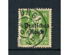 1920 - LOTTO/17828 - GERMANIA REICH - 5 Pf. VERDE - USATO 1920 - LOTTO/17828 - GERMANIA REICH - 5 Pf. VERDE - USATO