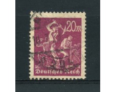1923 - LOTTO/17854 - GERMANIA REICH - 20m. LILLA - USATO 1923 - LOTTO/17854 - GERMANIA REICH - 20m. LILLA - USATO