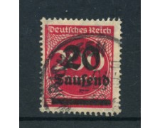 1923 - LOTTO/17868 - 20t. su 200m. ROSSO - USATO 1923 - LOTTO/17868 - 20t. su 200m. ROSSO - USATO