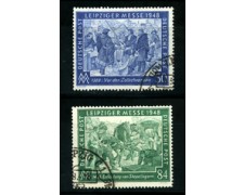 1948 - GERMANIA EMISSIONI COMUNI - LOTTO/17934 - FIERA LIPSIA 2v. - USATI 1948 - GERMANIA EMISSIONI COMUNI - LOTTO/17934 - FIERA LIPSIA 2v. - USATI