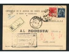 1946 - LOTTO/18287 - LUOGOTENENZA - UMBERTO RE DI MAGGIO 1946 - LOTTO/18287 - LUOGOTENENZA - UMBERTO RE DI MAGGIO