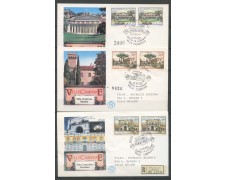 1981 - REPUBBLICA - VILLE D'ITALIA - 3 FDC FILAGRANO VIAGGIATE - LOTTO/18505A 1981 - REPUBBLICA - VILLE D'ITALIA - 3 FDC FILAGRANO VIAGGIATE - LOTTO/18505A