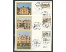 1980 - LOTTO/18522 - REPUBBLICA - VILLE D'ITALIA - 3 FDC