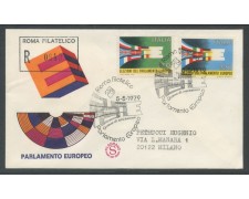 1979 - REPUBBLICA - PARLAMENTO EUROPEO FDC FILAGRANO VIAGGIATA - LOTTO/18581A 1979 - REPUBBLICA - PARLAMENTO EUROPEO FDC FILAGRANO VIAGGIATA - LOTTO/18581A